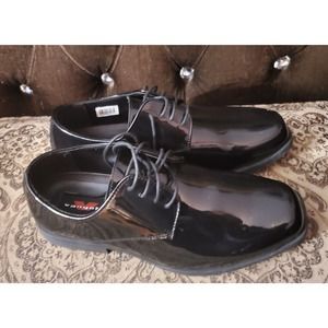 VANGELO 10 W Men Dress Shoe TAB and Tux Oxford Formal Tuxedo